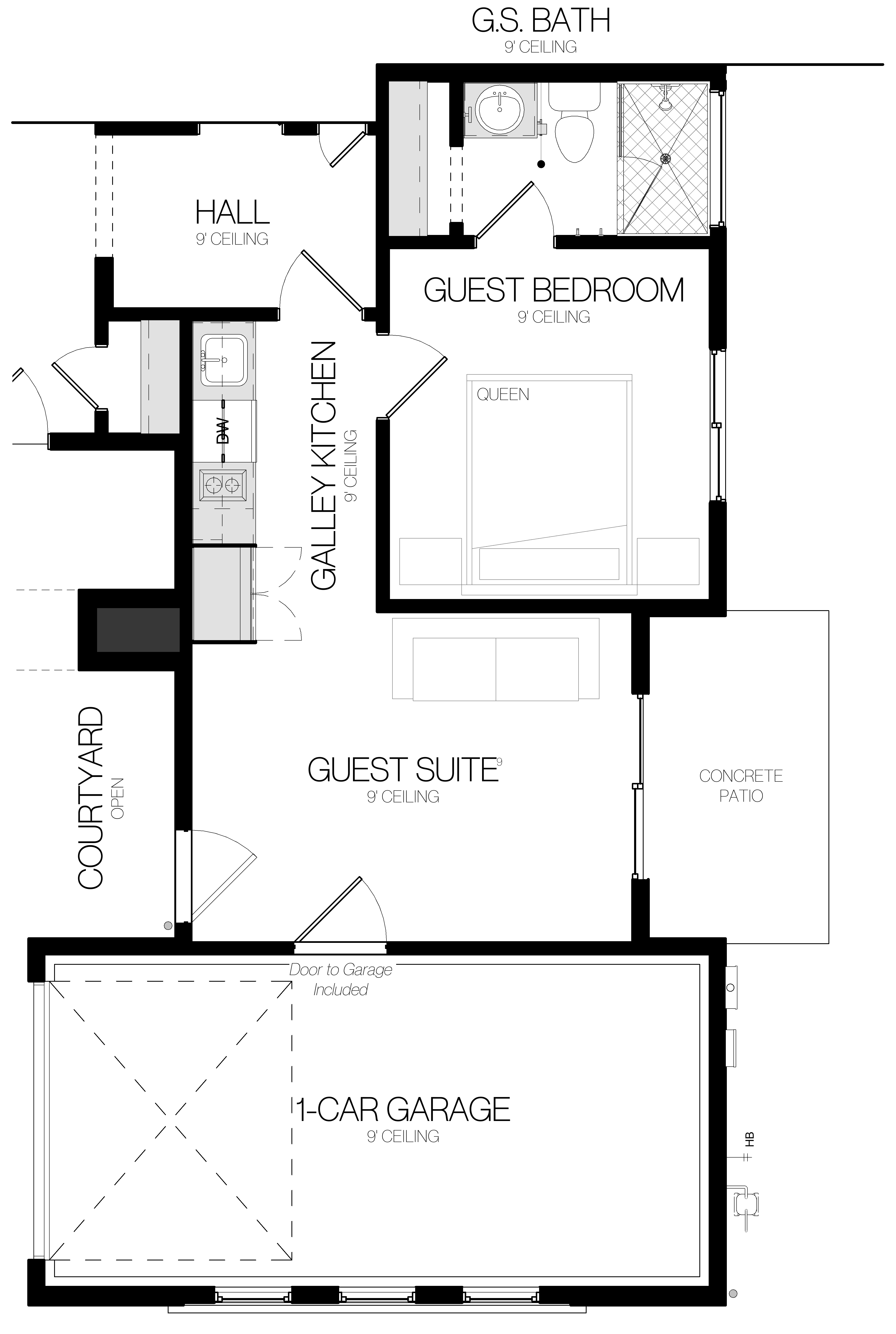 260514 - Mesa - Floor Plan - Guest Suite + 3rd Car Garage_NoBackground.png