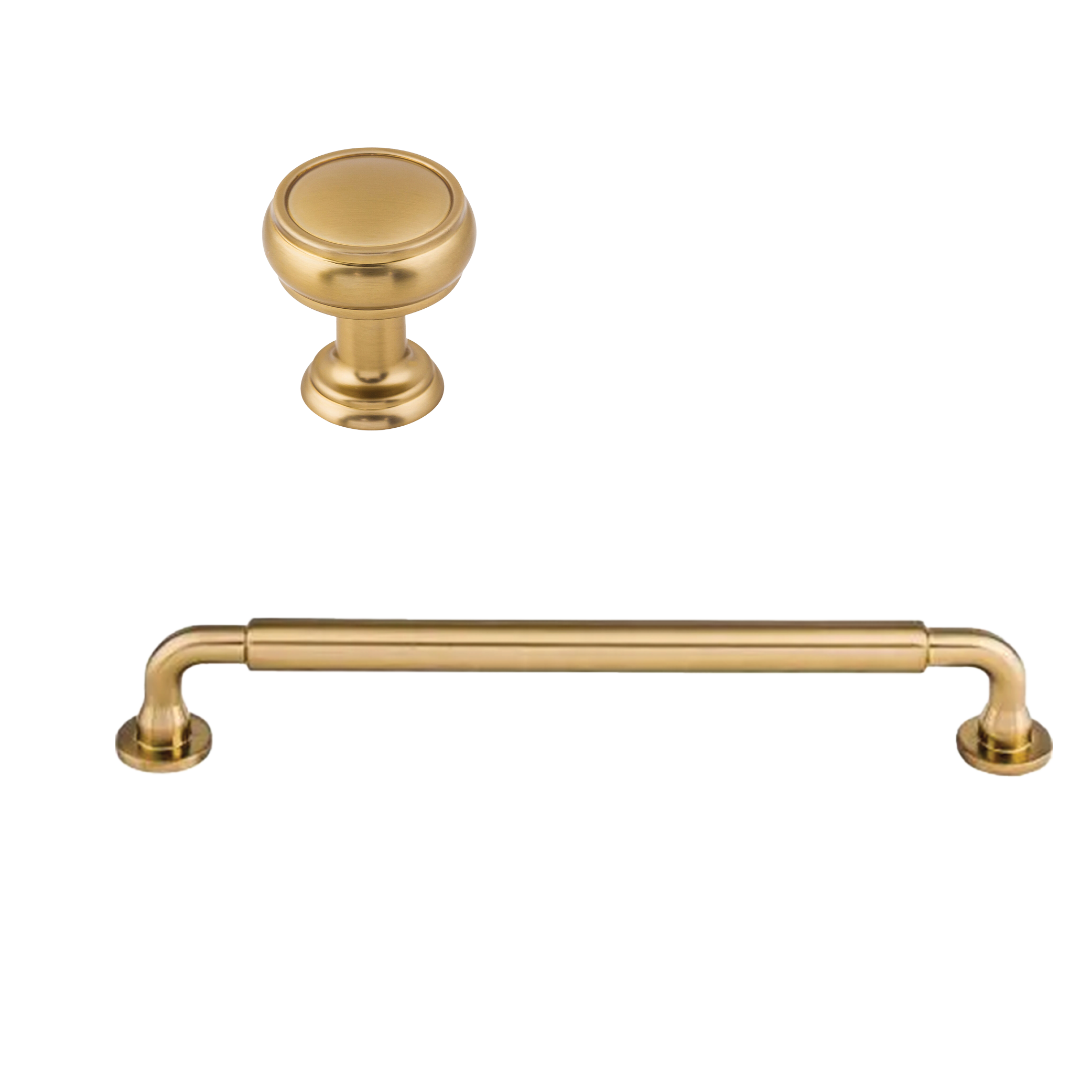 Serene - Lily Pull, Eden Knob Honey Bronze
